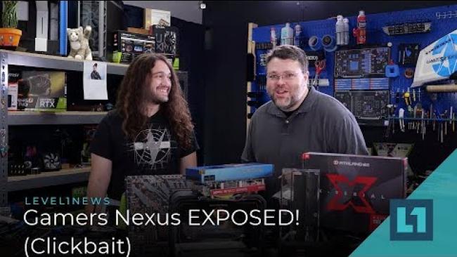 Embedded thumbnail for Gamers Nexus EXPOSED! (Clickbait?)