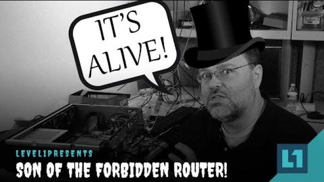 Embedded thumbnail for SON OF THE FORBIDDEN ROUTER! How to Build a Blazing Fast Router on a Budget