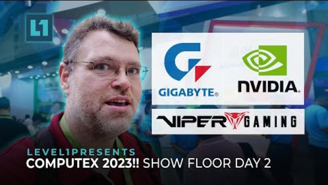 Embedded thumbnail for Computex 2023 Show Floor Day 2