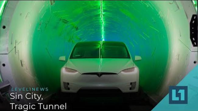 Embedded thumbnail for Level1 News April 21 2021: Sin City, Tragic Tunnel