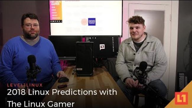 Embedded thumbnail for 2018 Linux Predictions featuring The Linux Gamer!