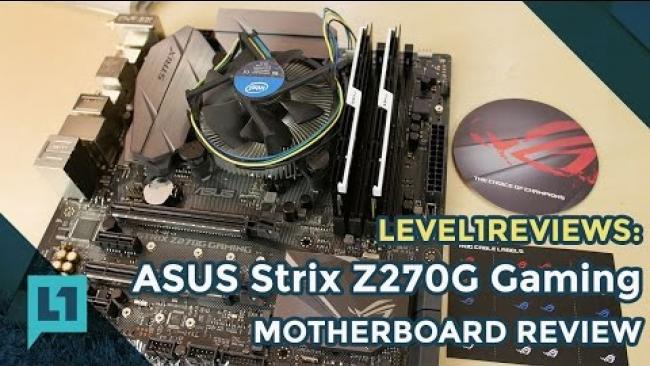 Embedded thumbnail for ASUS Strix Z270G Gaming Motherboard Review