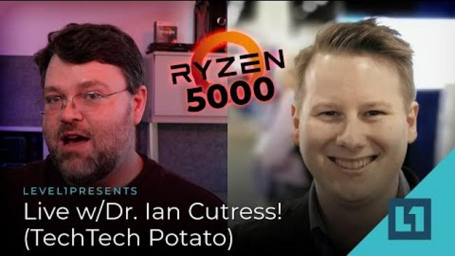 Embedded thumbnail for Ryzen is Released - Rant/Rave with Tech Tech Potato (Dr. Ian Cutress