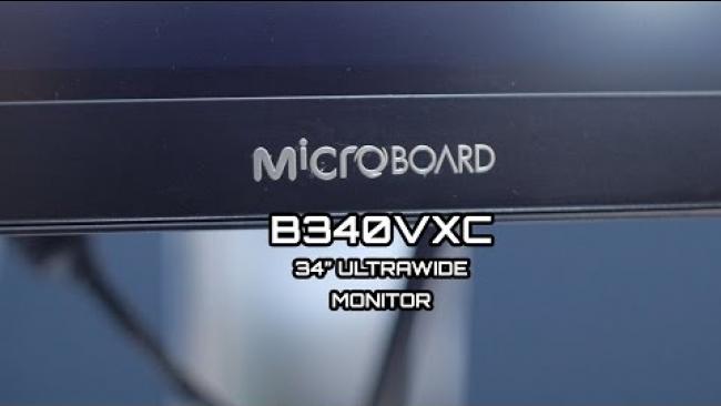 Embedded thumbnail for Microboard B340VXC 34&amp;quot; Ultrawide Display