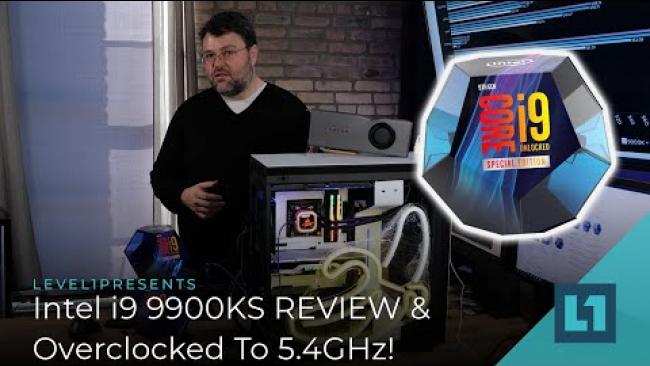 Embedded thumbnail for INTEL i9 9900KS Release! REVIEW &amp;amp; OVERCLOCK to 5.4 GHz!
