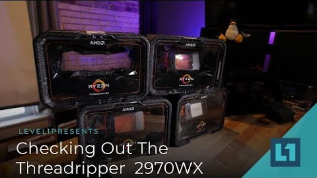 Embedded thumbnail for Checking Out the Threadripper 2970WX