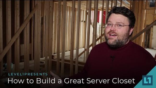 Embedded thumbnail for How To Build A Great Server Closet (for small/medium businesses)