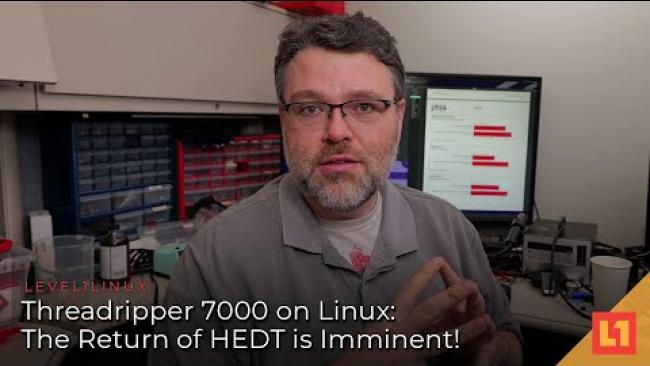 Embedded thumbnail for Threadripper 7000 on Linux: The Return of HEDT is Imminent!
