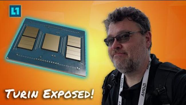 Embedded thumbnail for AMD EPYC Turin Launch Chat with Mike Clark