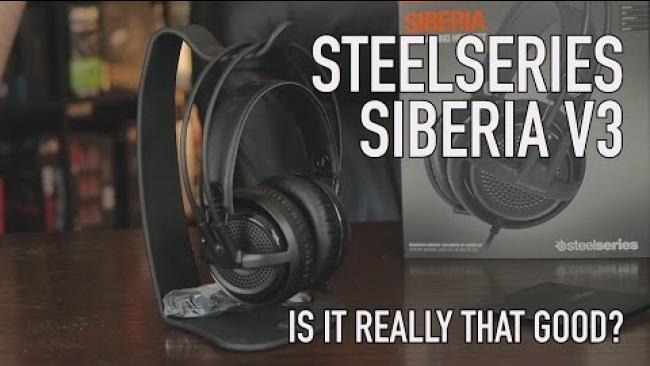 Embedded thumbnail for SteelSeries Siberia V3 Headset - Is It Really That Good?