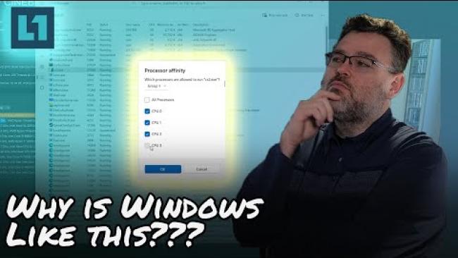 Embedded thumbnail for Level1 Diagnostic: Why Is 128 Cores So Janky On Windows?