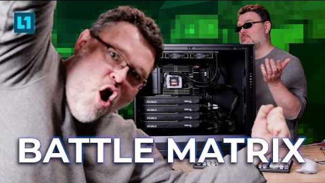 Embedded thumbnail for Intel&amp;#039;s Battle Matrix Benchmarks and Review