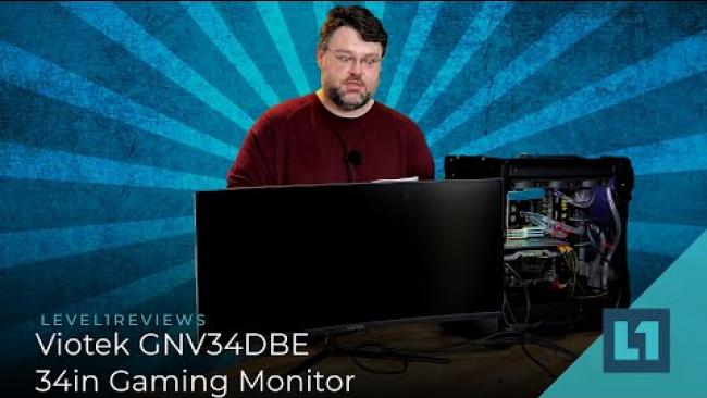 Embedded thumbnail for Viotek GNV34DBE 34in Gaming Monitor Review