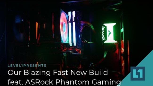 Embedded thumbnail for Our Blazing Fast New Build Featuring ASRock Phantom Gaming!