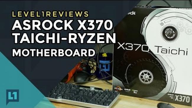 Embedded thumbnail for ASRock X370 TaiChi Motherboard Review- Ryzen