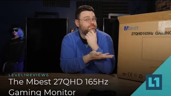 Embedded thumbnail for Checking Out The Mbest 27QHD 165Hz 1440p Gaming Monitor