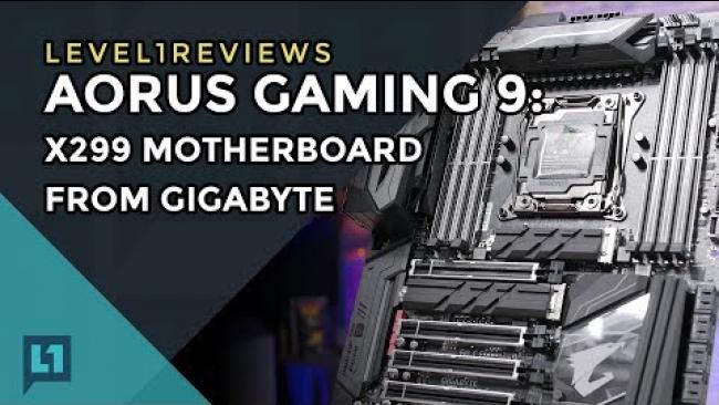 Embedded thumbnail for Aorus Gaming 9: X299 Motherboard from Gigabyte + Linux Test (incl IOMMU)