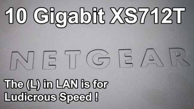 Embedded thumbnail for Netgear XS712T Unboxing &amp;amp; Overview