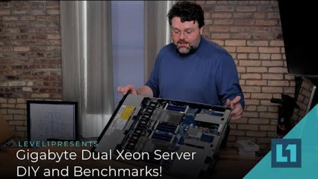 Embedded thumbnail for Gigabyte Dual Xeon Server DIY and Benchmarks!