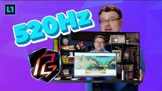 Embedded thumbnail for 520Hz Gaming Monitor: The PG27FFX2A from Phantom Gaming