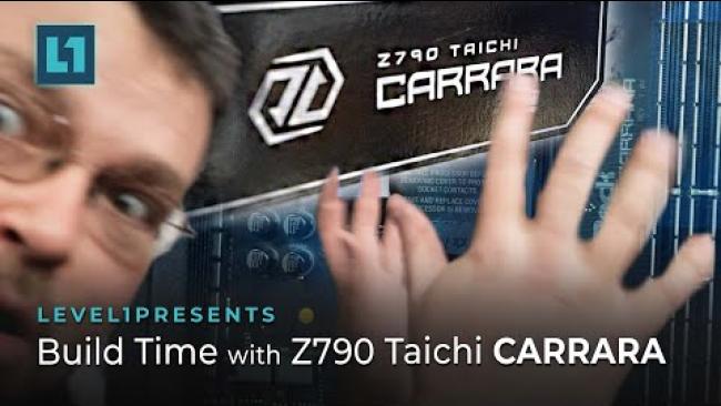Embedded thumbnail for Build Time with Z790 Taichi Carrara