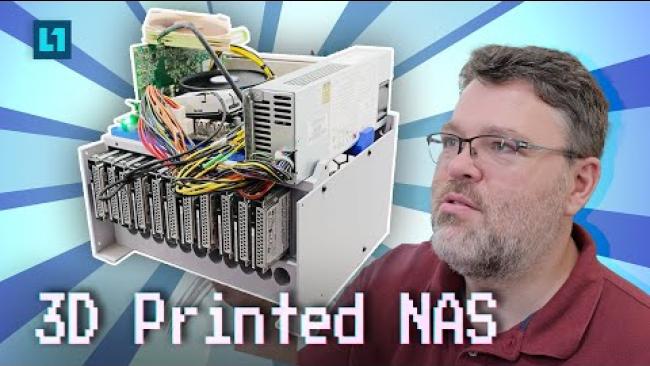 Embedded thumbnail for A NAS with a No Name Motherboard, Mounted in a 3D Printed Case?!