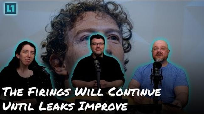 Embedded thumbnail for The Level1 Show March 4th 2025: The Firings Will Continue Until Leaks Improve