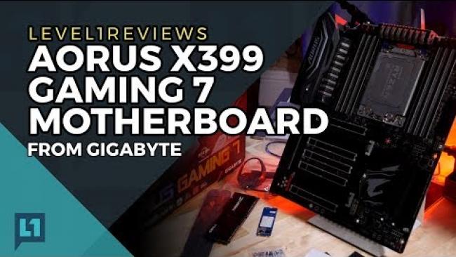 Embedded thumbnail for Aorus X399 Gaming 7 Motherboard Review + Linux Test