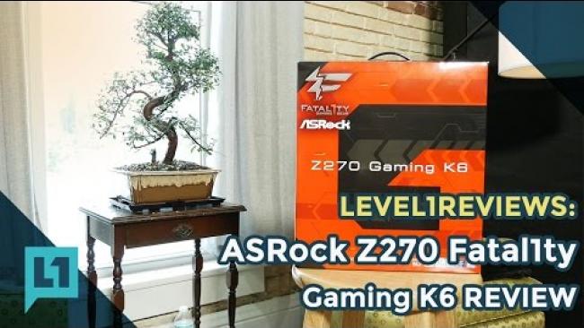 Embedded thumbnail for ASRock Z270 Fatal1ty Profess1onal Gaming K6 Review