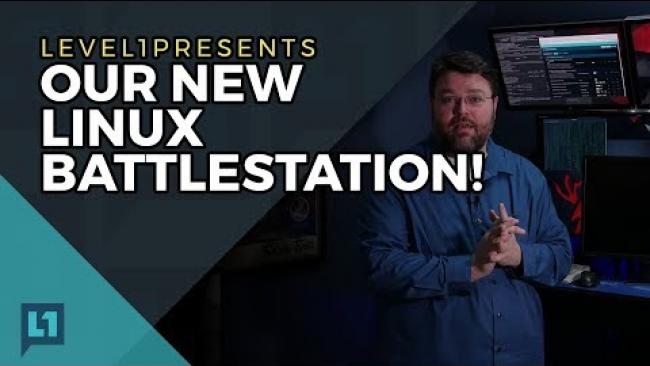 Embedded thumbnail for Sit/Stand Desk PC Mods: New Threadripper Linux Battlestation!
