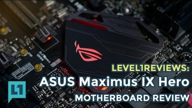 Embedded thumbnail for ASUS Maximus IX Hero - Z270 for Kaby Lake i7 7700k