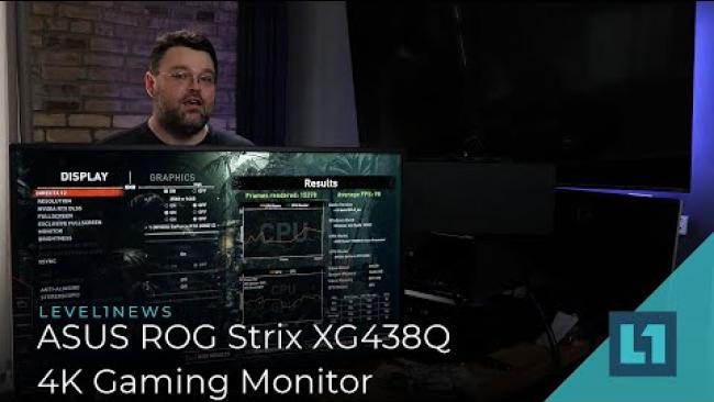 Embedded thumbnail for ROG Strix XG438Q 43&amp;quot; 120hz 4K Gaming Monitor Review!