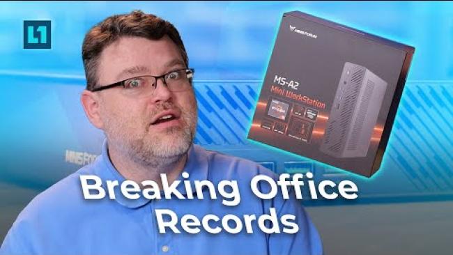 Embedded thumbnail for Small Form Factor Workstation: Reviewing and Benchmarking the Minisforum MS-A2