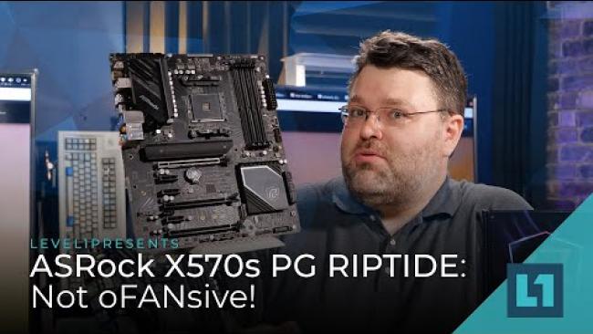 Embedded thumbnail for ASRock X570s PG RIPTIDE: Not oFANsive!