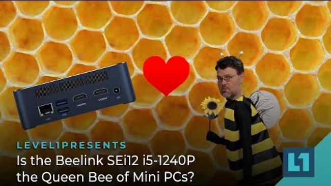 Embedded thumbnail for Is the Beelink SEi12 i5-1240P the Queen Bee of Mini PCs?