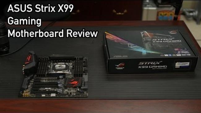 Embedded thumbnail for Asus Strix X99 -- Unboxing, Overview, OC Testing
