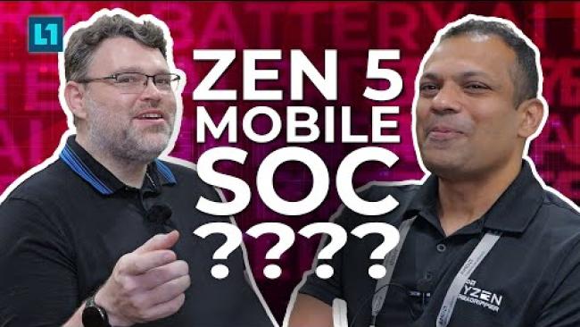 Embedded thumbnail for Zen5 Mobile SoC: Chat about Sleep, and Voltage towards Long Mobile Battery Life