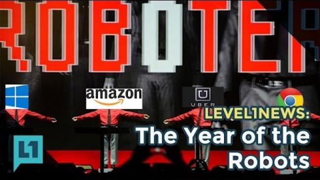 Embedded thumbnail for Level1News: 2017-01-03 The Year of the Robots