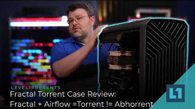 Embedded thumbnail for Fractal Torrent Case Review: Fractal + Airflow =Torrent != Abhorrent