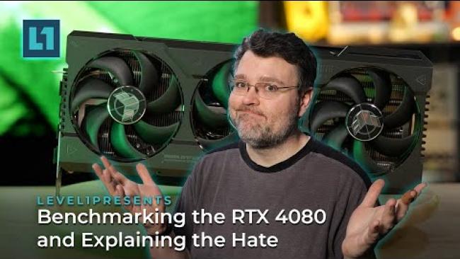 Embedded thumbnail for Benchmarking the RTX 4080 and Explaining the Hate