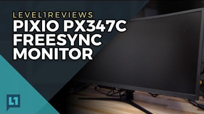 Embedded thumbnail for Pixio PX347c 100hz Freesync Display Review + High Speed Test