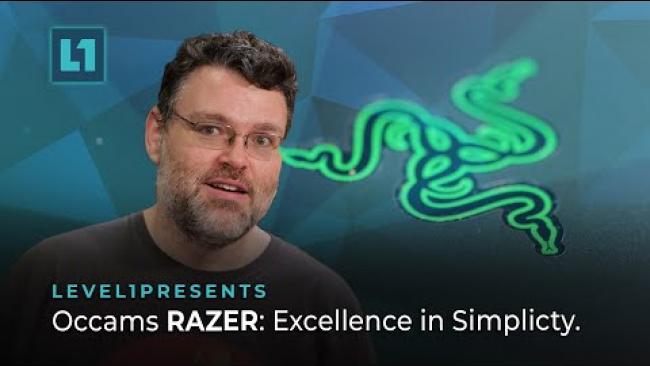 Embedded thumbnail for Occam&amp;#039;s RAZER: Excellence in Simplicity