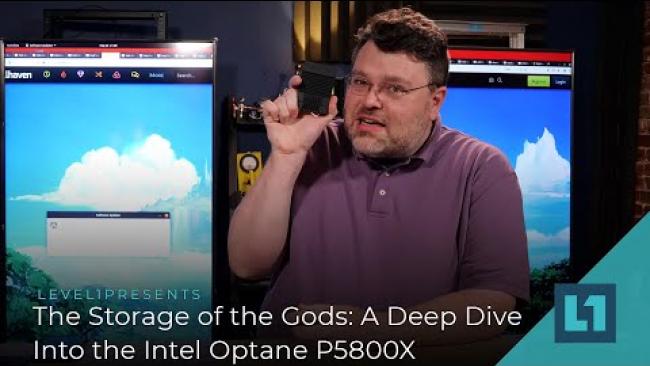 Embedded thumbnail for The Storage of the Gods: A Deep Dive Into the Intel Optane P5800X
