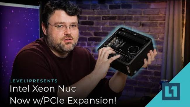 Embedded thumbnail for Intel Xeon Nuc, Now w/PCIe Expansion!
