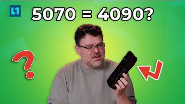 Embedded thumbnail for Is The 5070 REALLY As Good As The 4090?