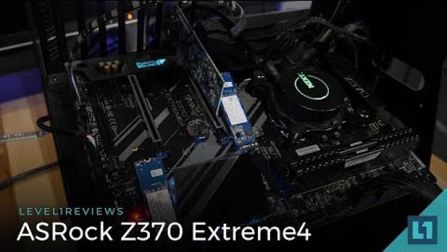 Embedded thumbnail for ASRock Z370 Extreme4 Motherboard Review + Linux Test