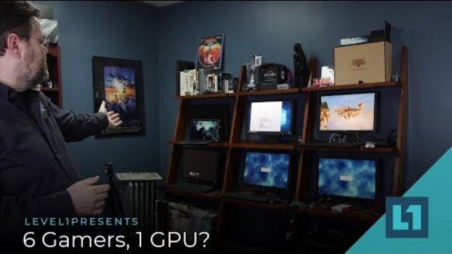 Embedded thumbnail for 6 Gamers, 1 GPU? VMWare Makes It Possible!