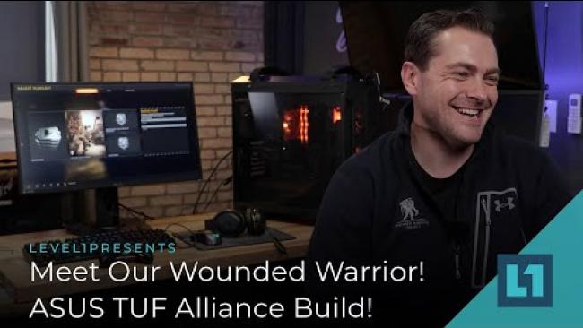 Embedded thumbnail for Meet Our Wounded Warrior! ASUS TUF Alliance Build