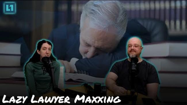 Embedded thumbnail for The Level1 Links With Friends Show April 29 2025: Lazy Lawyer Maxxing