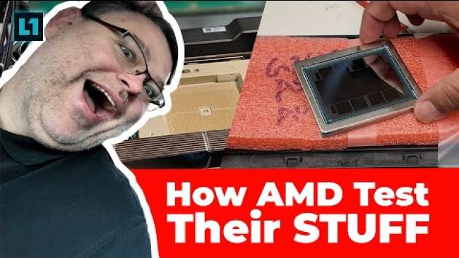 Embedded thumbnail for AMD Visit and Tour! Featuring the ROCm 7 and AMD Instinct